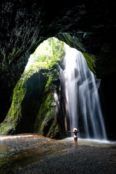 Goa Raja Waterfall in Bali