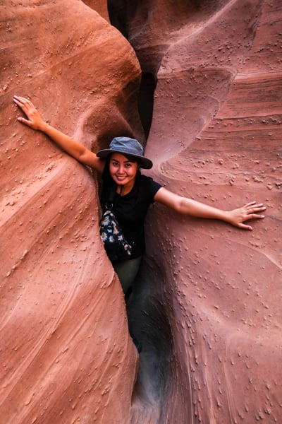 Spooky Slot Canyon Crack Obstacle