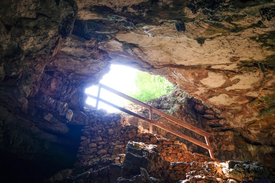 Cave entrance