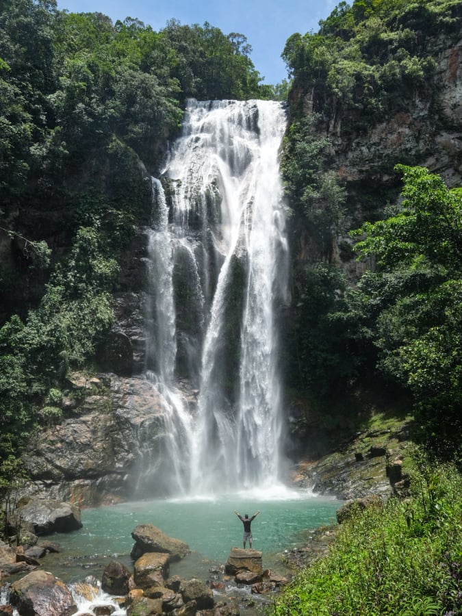 Cunca Rami waterfall in Flores