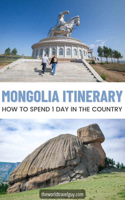 Pinterest Mongolia One Day Travel Itinerary
