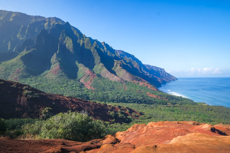 First views of Kalalau