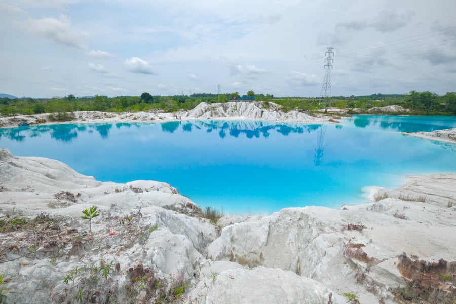 Kaolin Lake in Bangka