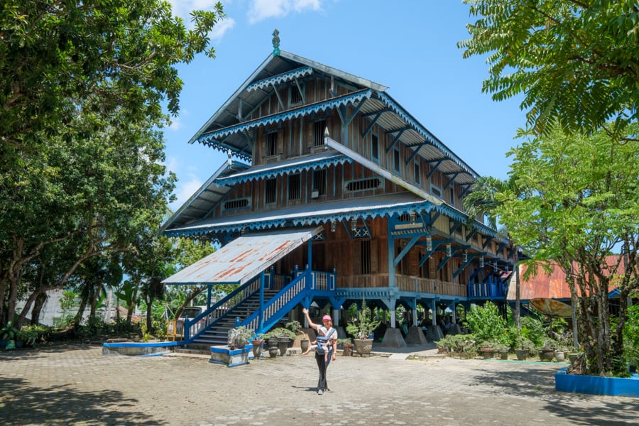 Istana Malige palace in Baubau