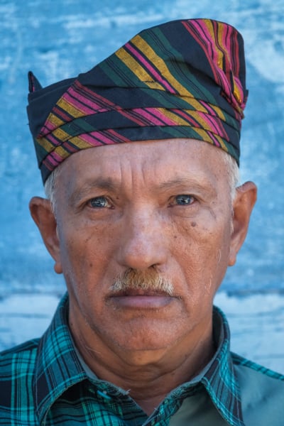 Blue eyed old man from the Kaimbulawa tribe