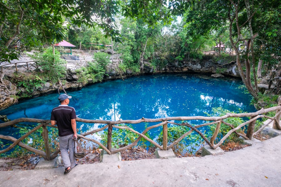 The first Moko lake in Muna